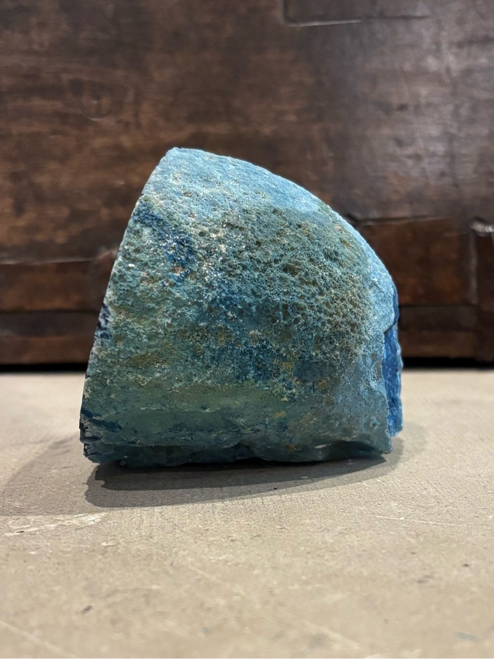 Blue Agate Geode - Picture 5 of 7